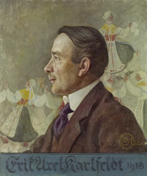 Erik Axel Karlfeldt, poeten av Carl Larsson