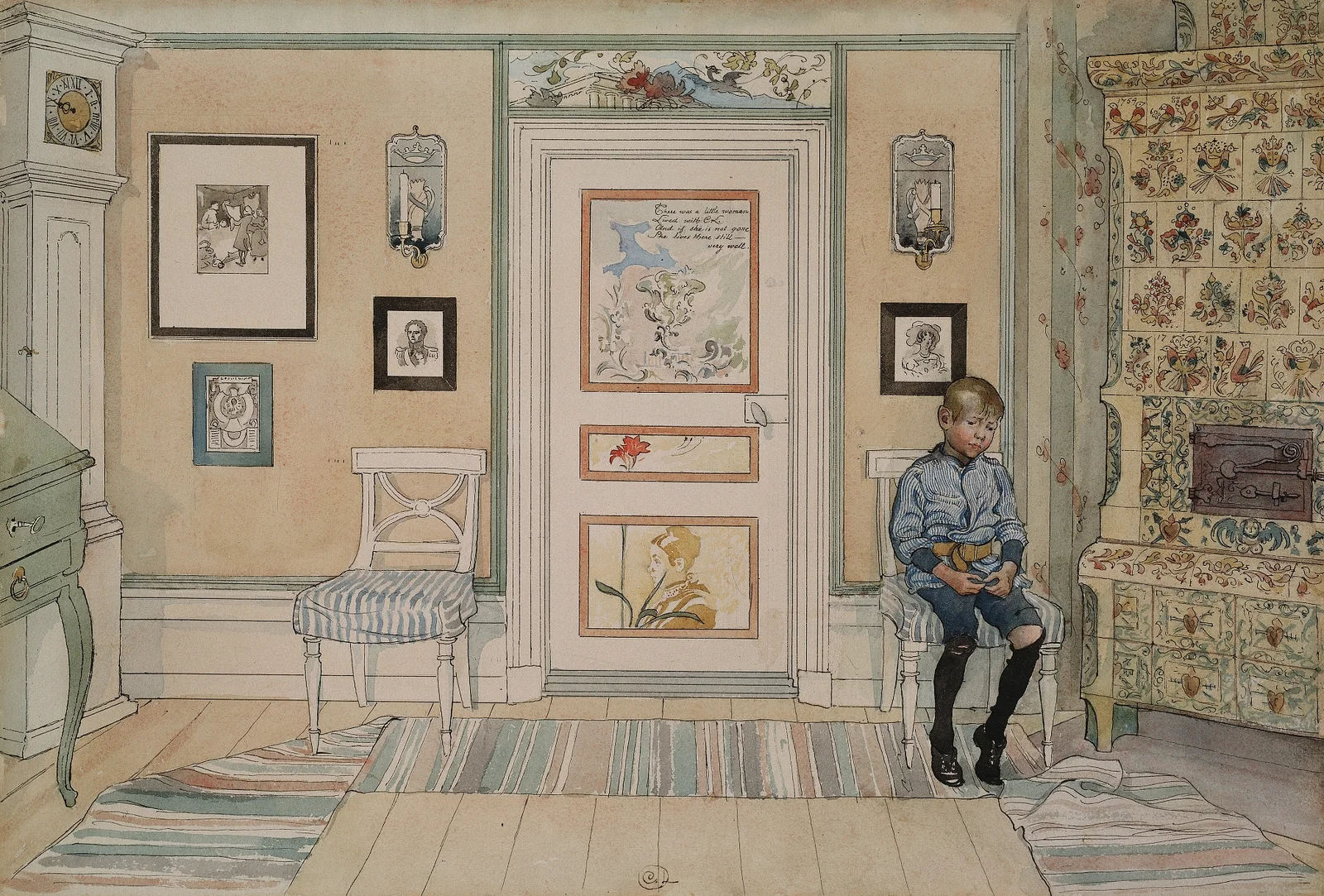 In the Corner av Carl Larsson
