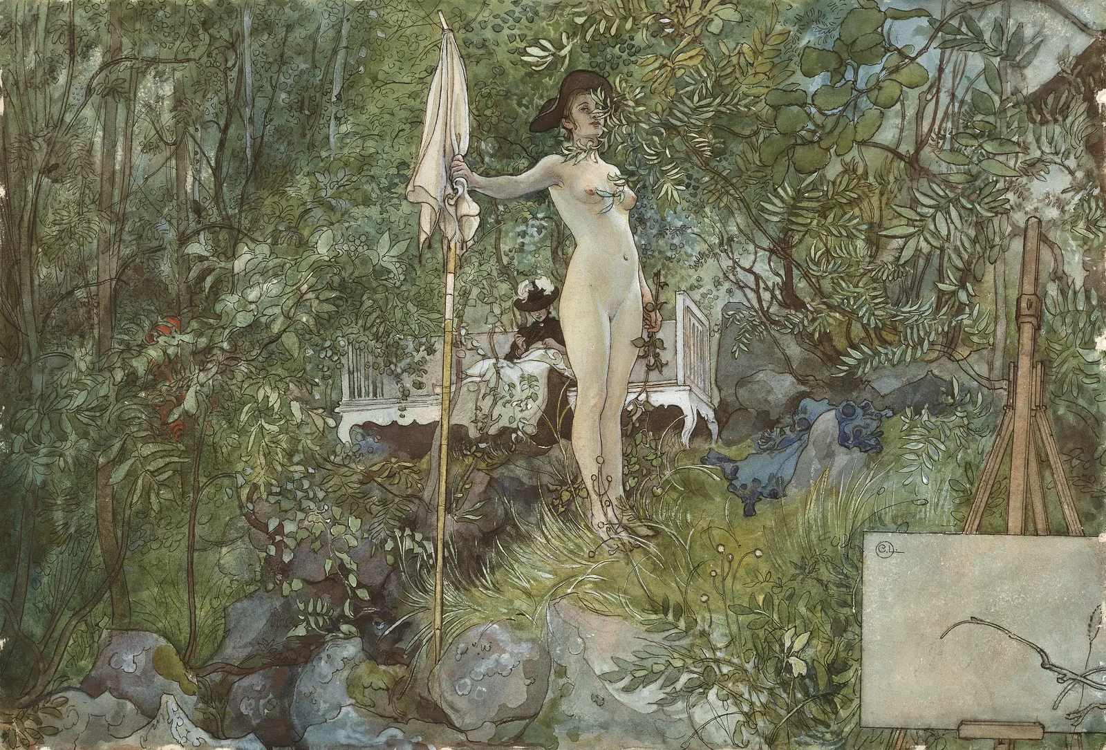 Open-Air Studio av Carl Larsson