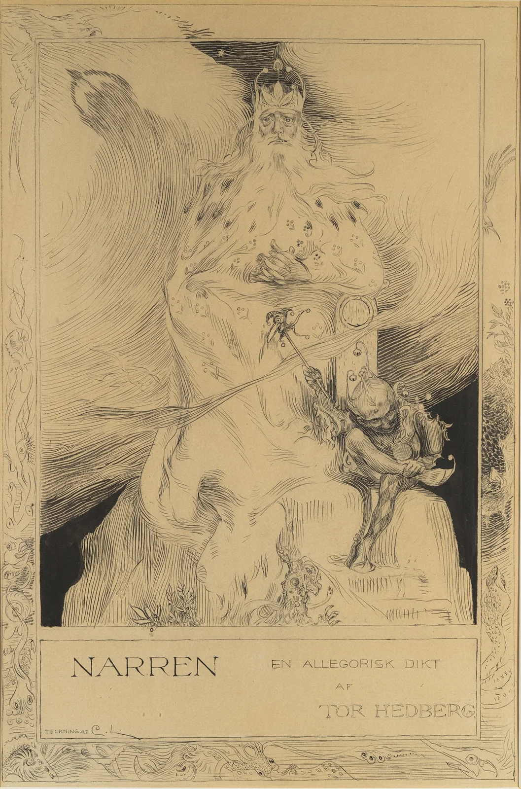 The Jester av Carl Larsson