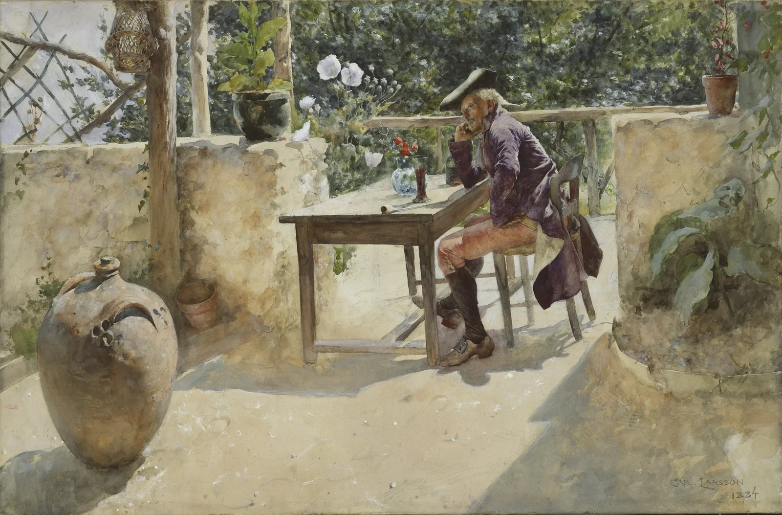 The Vine av Carl Larsson