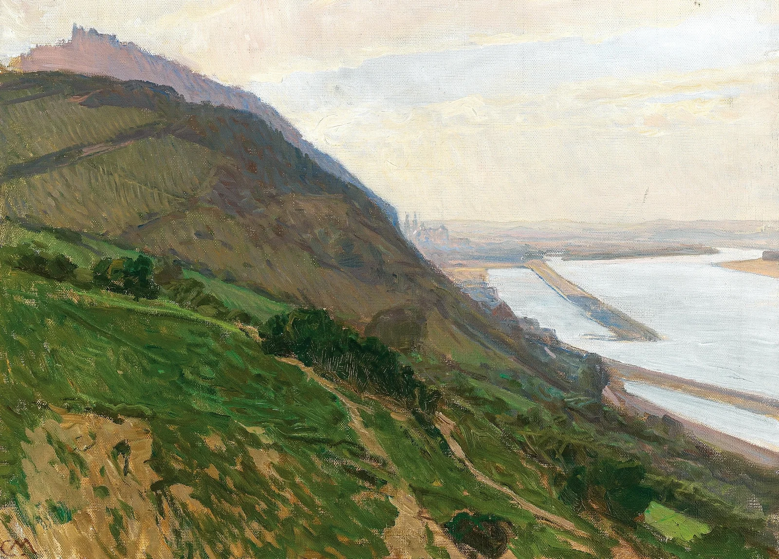Donauansicht av Carl Moll