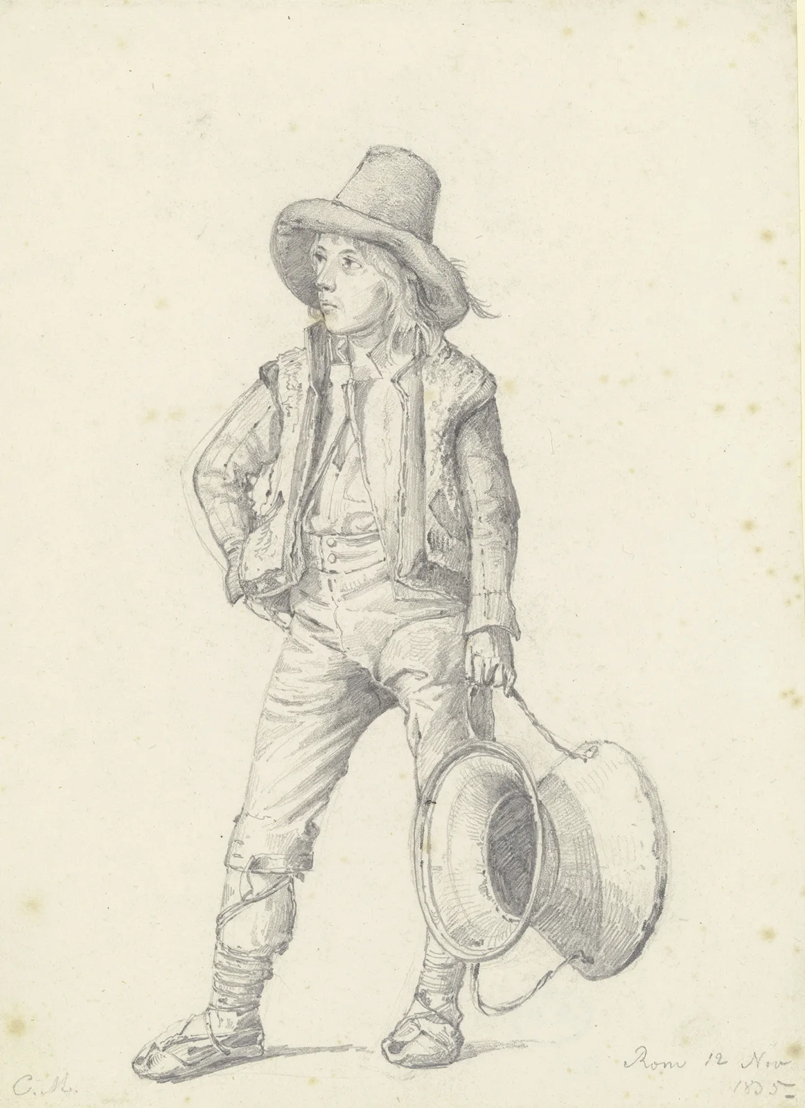 Roman boy av Carl Morgenstern