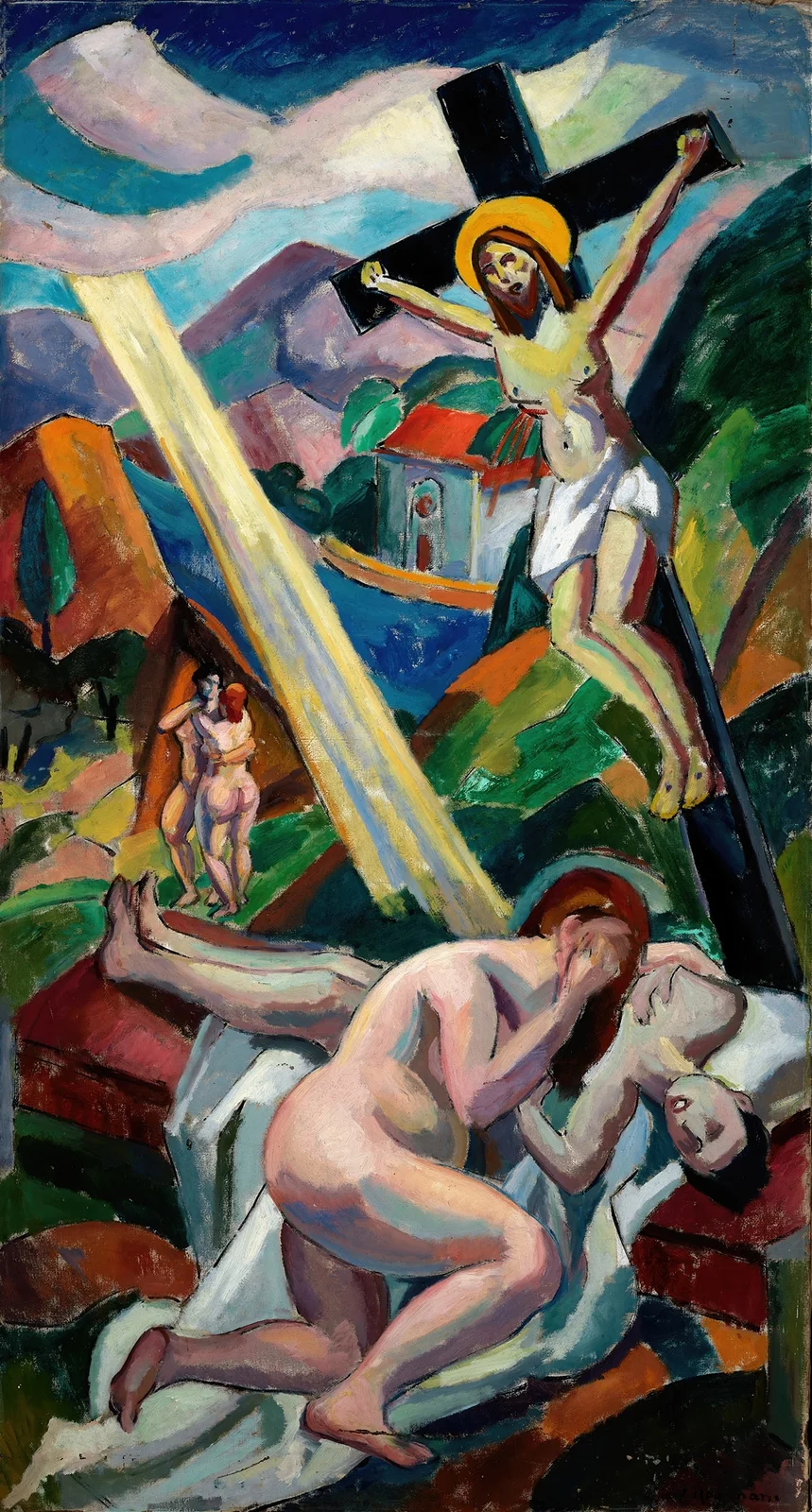Crucifixion av Carl Newman