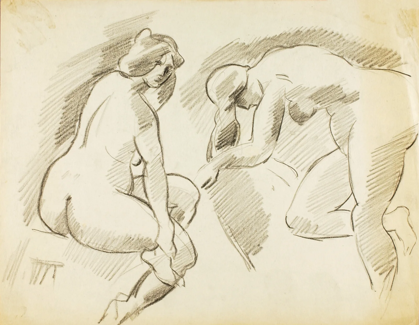 Female Nude av Carl Newman