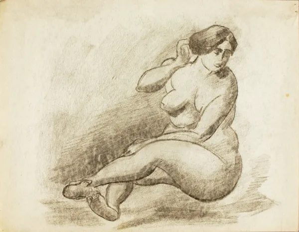 Seated Female Nudes av Carl Newman