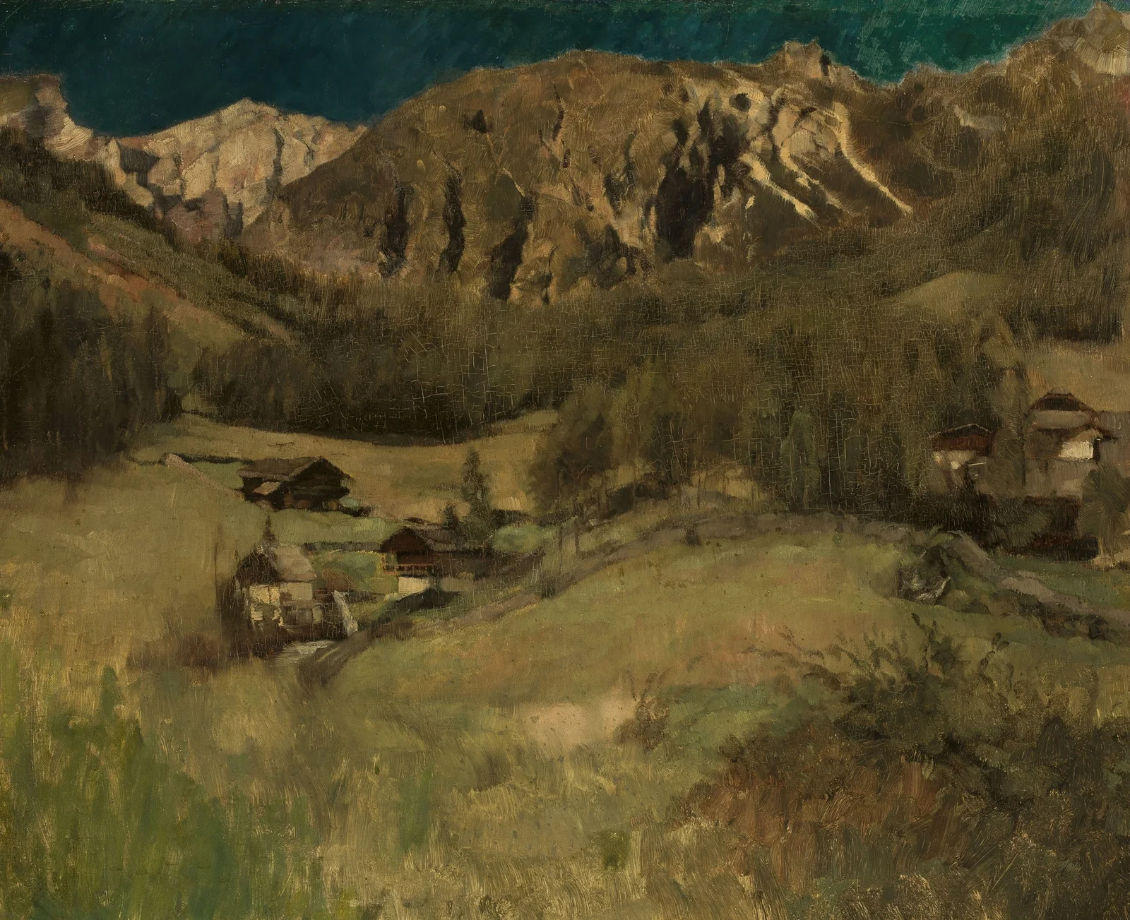 Landscape from Tyrol av Carl Schuch