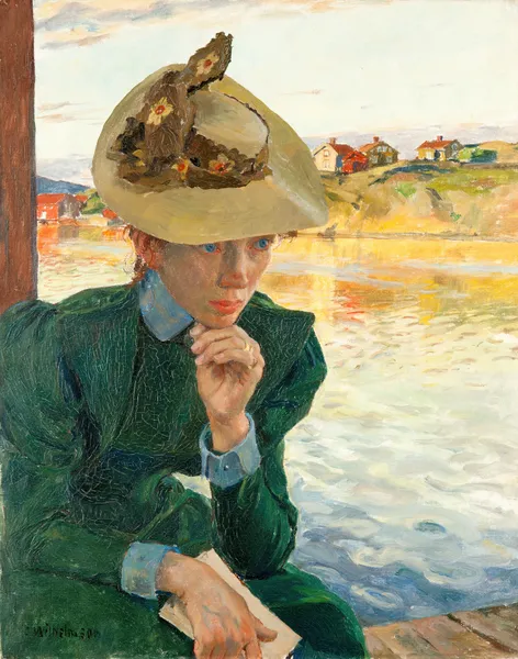 Scene from the Swedish West Coast av Carl Wilhelmson