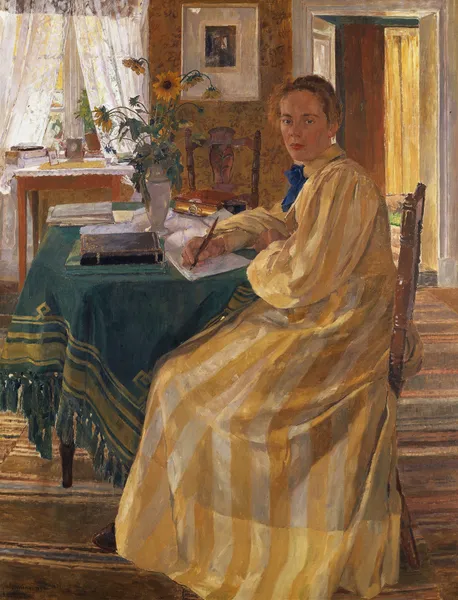 The Artist’s Sister av Carl Wilhelmson