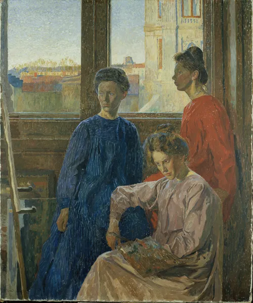 Woman Painters av Carl Wilhelmson