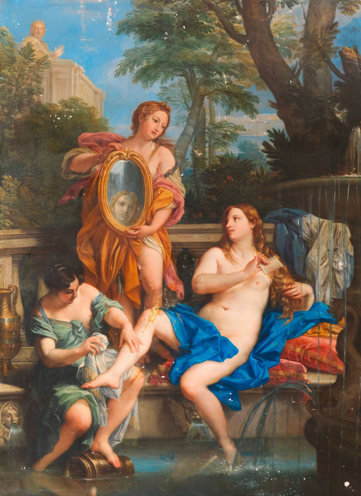 Bathseba im Bade av Carlo Maratti