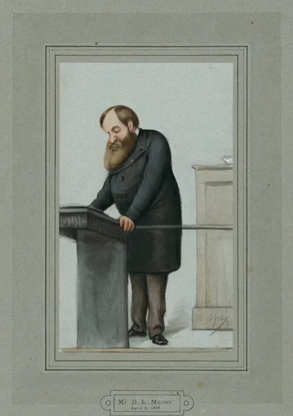 Dwight Lyman Moody av Carlo Pellegrini