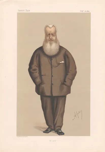 Ill-used – Sir James Hudson. 26 Sept. 1874 av Carlo Pellegrini