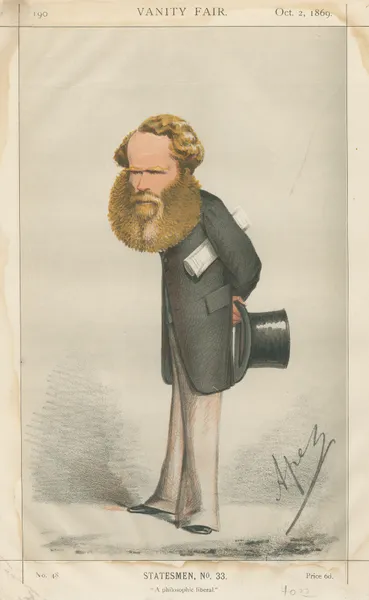 Politicians – ‘A philosophic liberal’. Mr. M.E. Grant-Duff. October 2, 1869 av Carlo Pellegrini