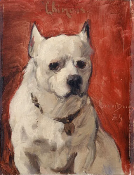 Le chien ‘chinois’ av Carolus-Duran