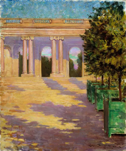 Arcade of the Grand Trianon, Versailles av James Carroll Beckwith