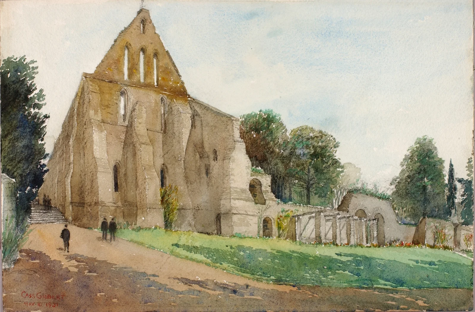 Battle Abbey av Cass Gilbert