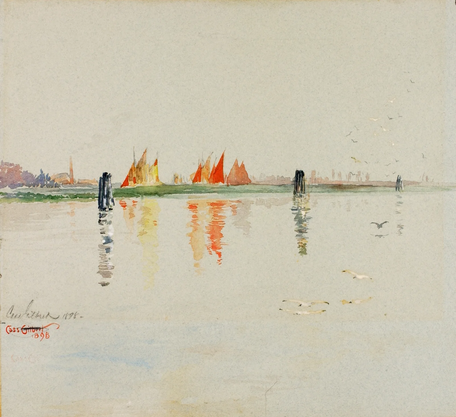 The Lagoon, Venice av Cass Gilbert