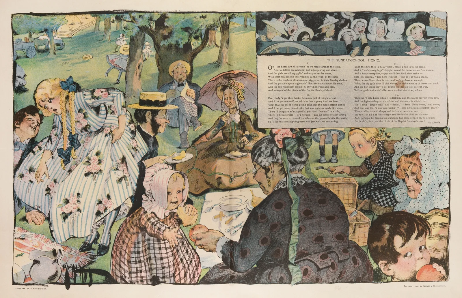 The Sunday-school picnic av Rose Cecil O'Neill