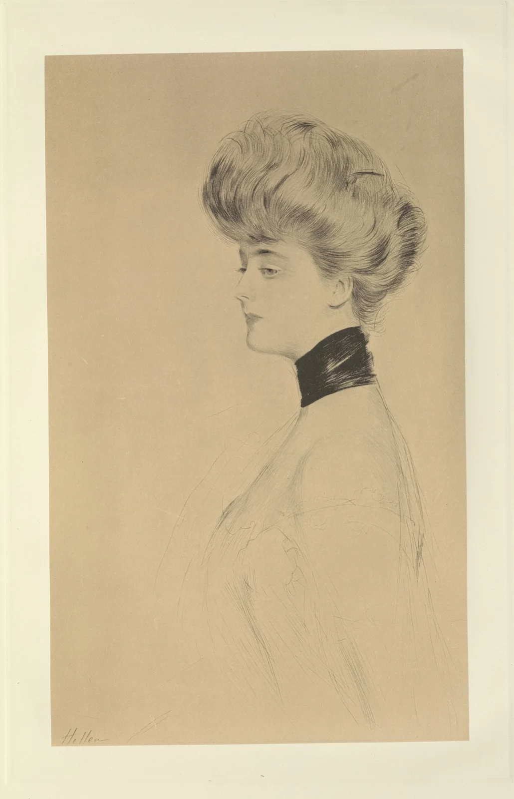 Madame L. av Paul César Helleu