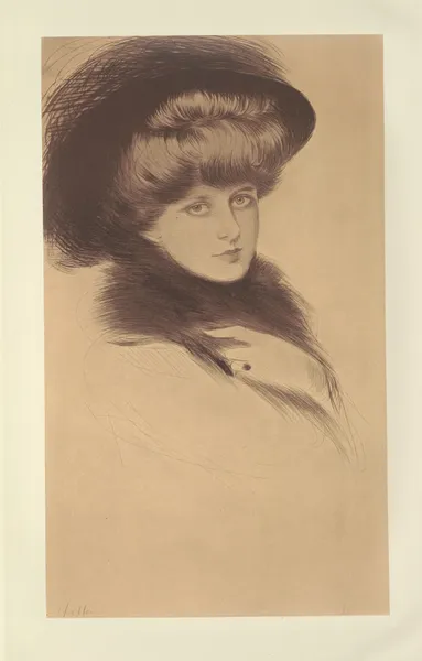 Mademoiselle P. av Paul César Helleu