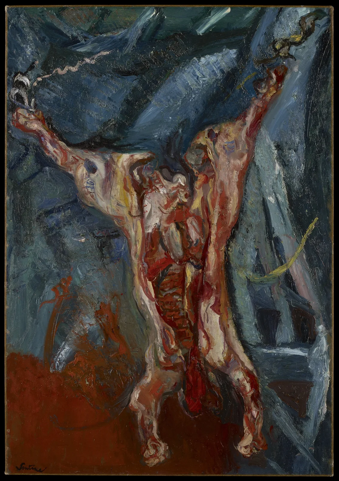 Carcass of Beef, 1925 – nr 2 av Chaïm Soutine