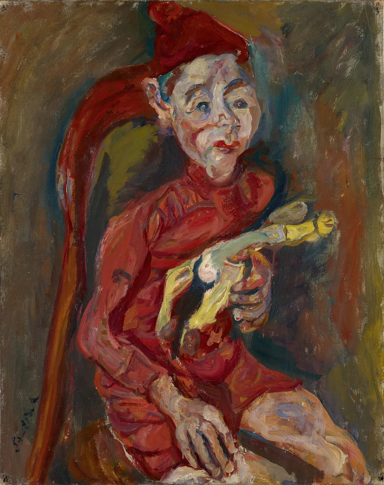 Child with a Toy av Chaïm Soutine