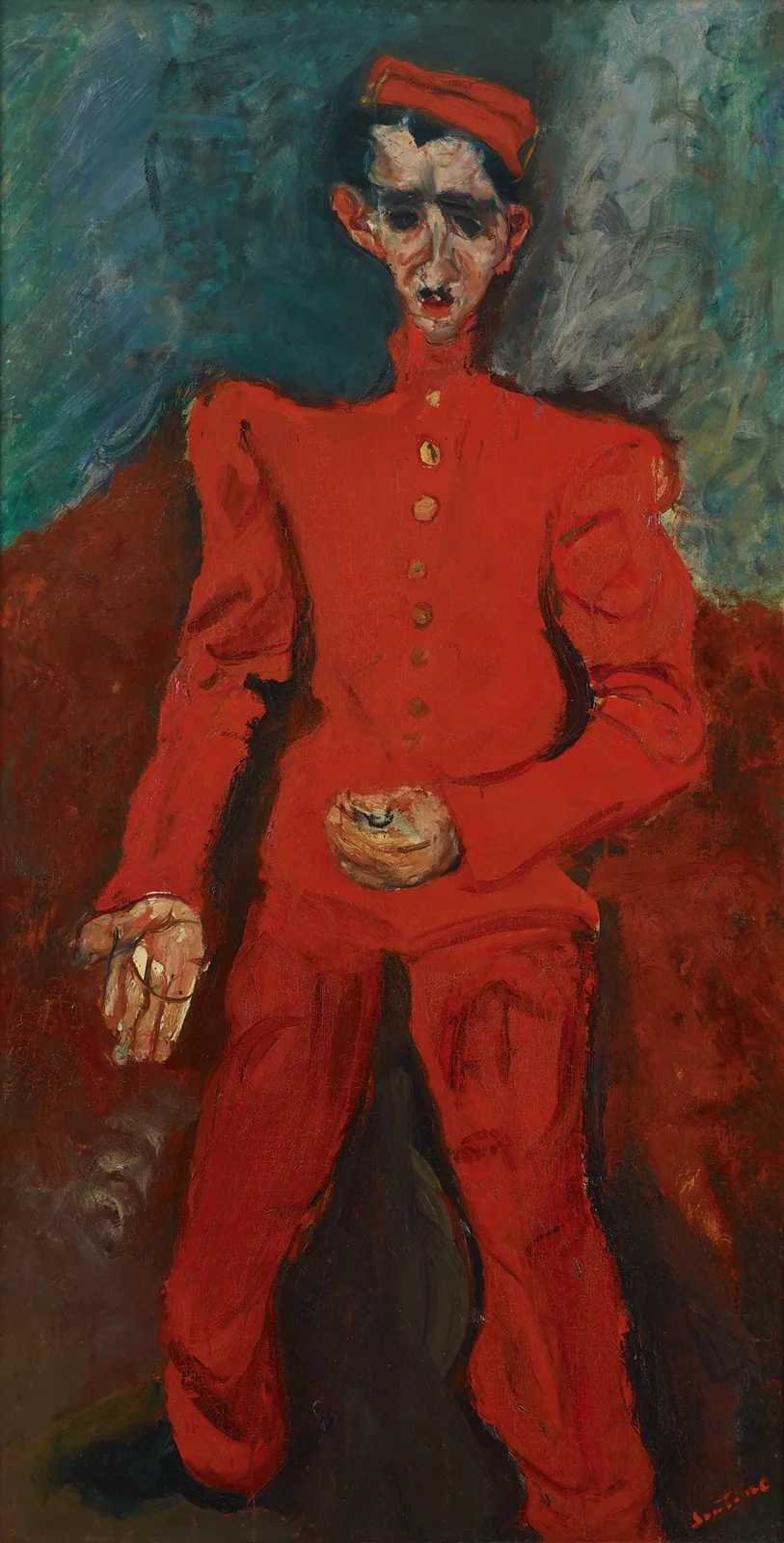 Page Boy at Maxim’s av Chaïm Soutine