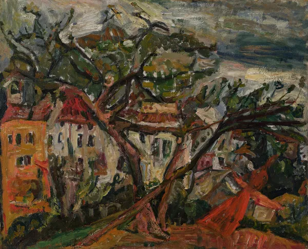 Paysage du Midi av Chaïm Soutine