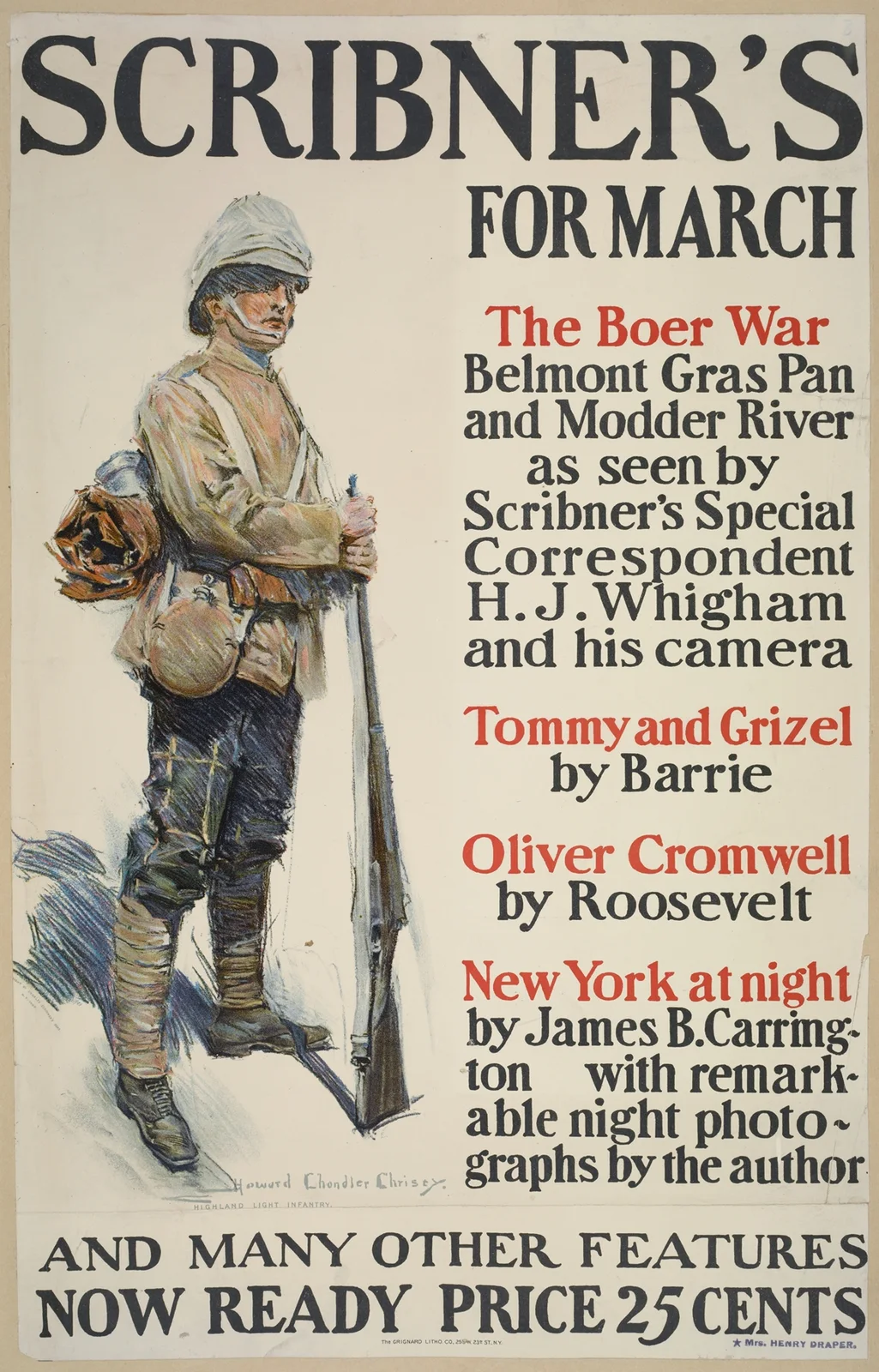 Scribner’s for March av Howard Chandler Christy