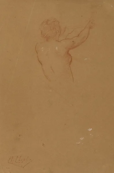 Etude de femme nue – nr 1 av Charles Chaplin
