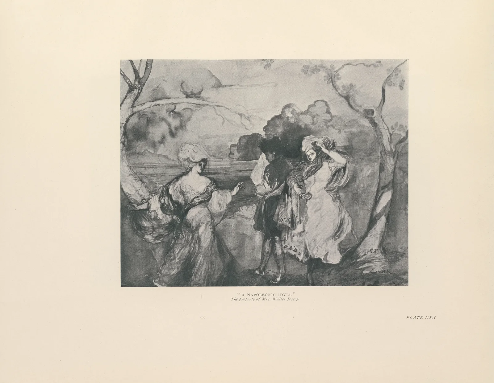 A Napoleonic Idyll av Charles Conder
