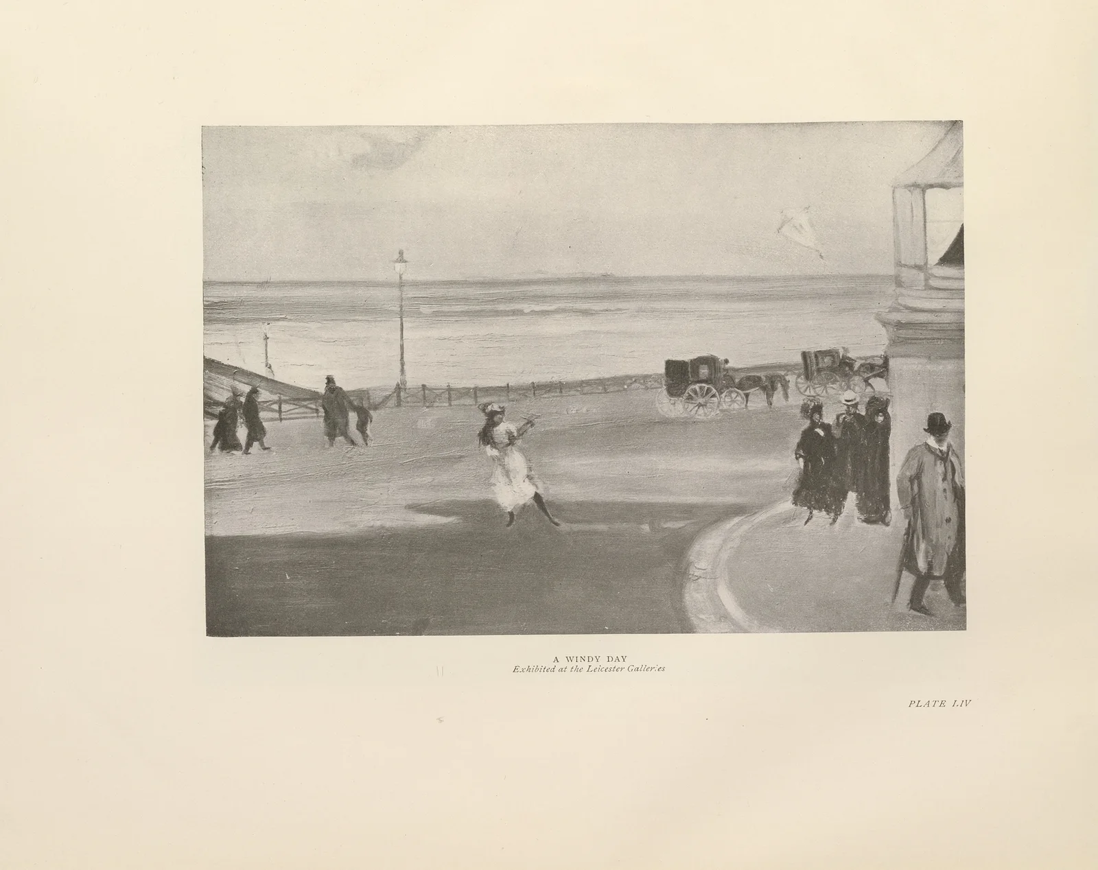 A Windy Day av Charles Conder