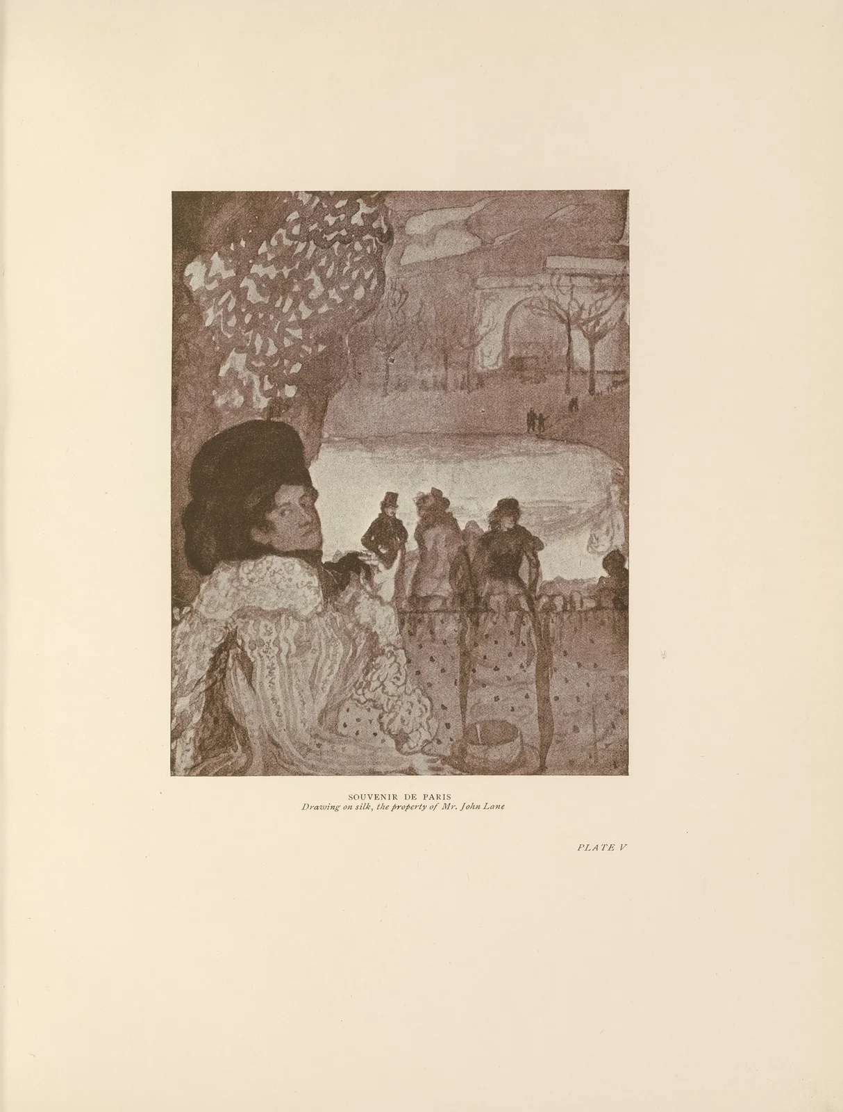 Souvenir de Paris av Charles Conder