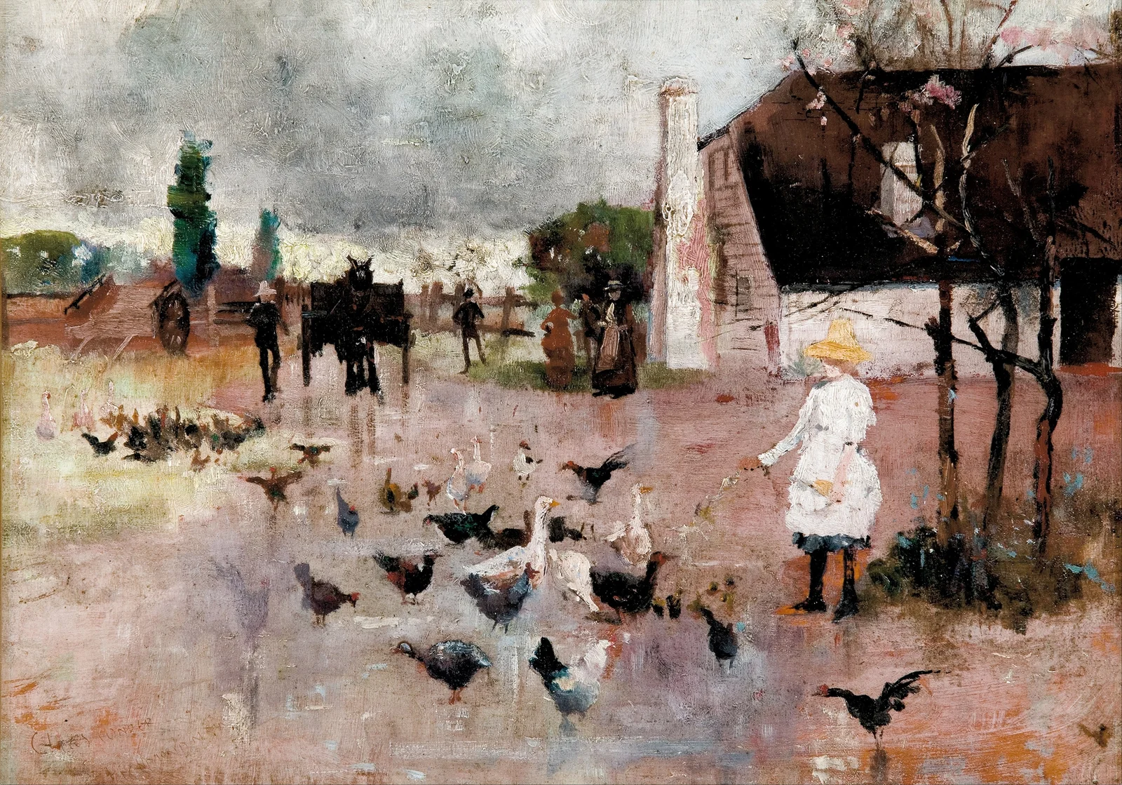 Tea-time av Charles Conder