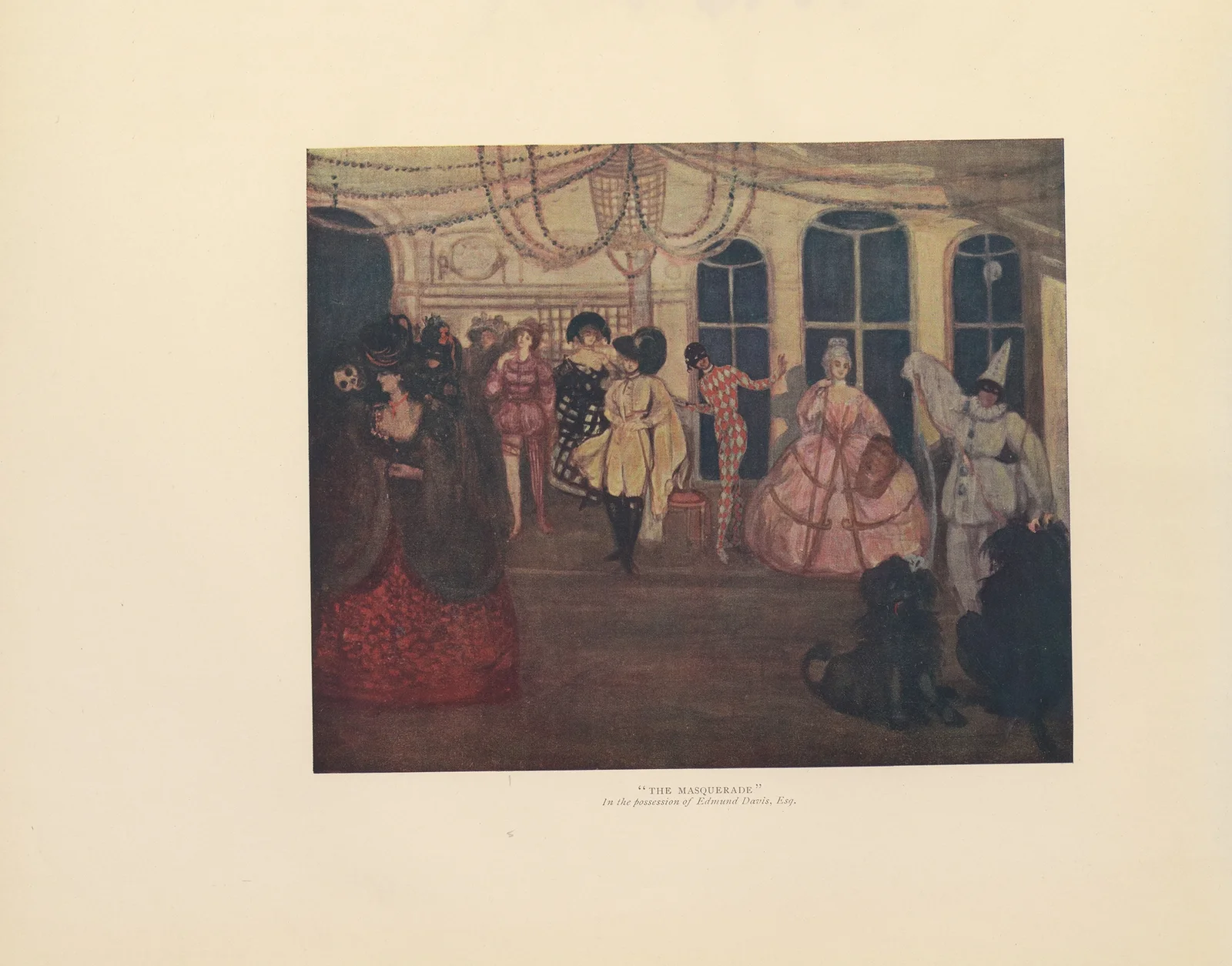 The Masquerade av Charles Conder