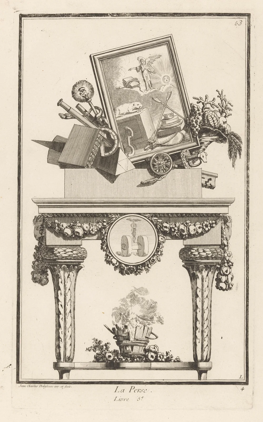 La Perse av Jean-Charles Delafosse