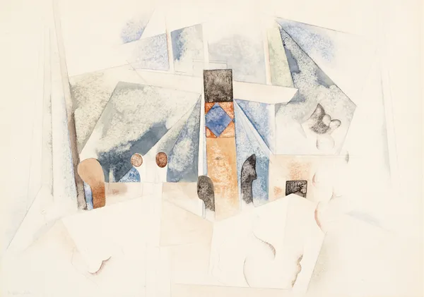 Bermuda Landscape No. 1 av Charles Demuth