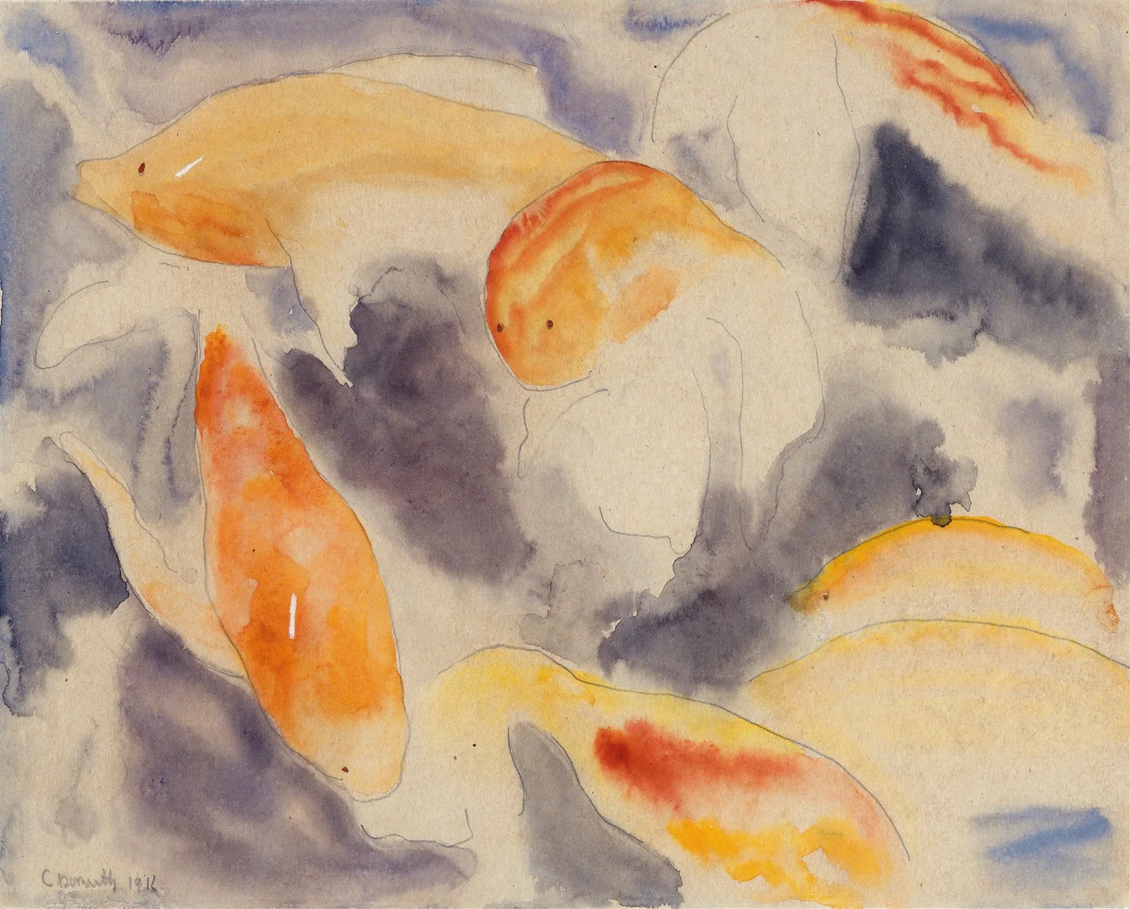 Fish Series, No. 4 av Charles Demuth