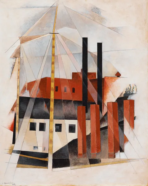 Piano Mover’s Holiday av Charles Demuth