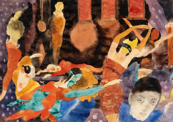 The Masque of the Red Death av Charles Demuth
