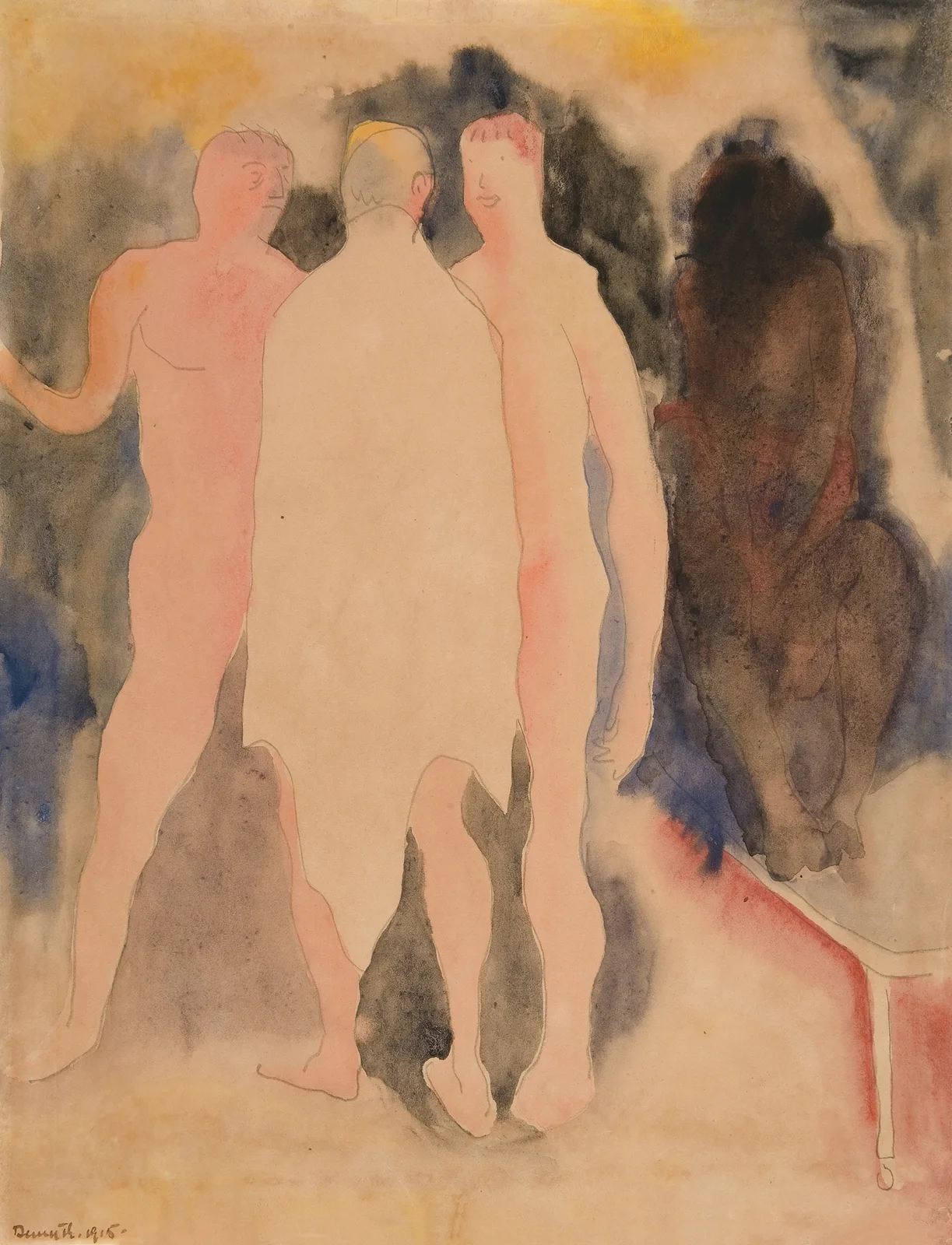 Turkish Bath av Charles Demuth