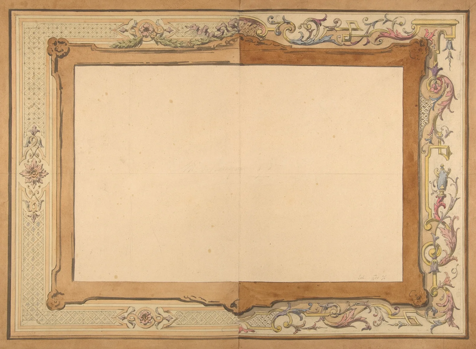 Design for a ceiling – nr 5 av Jules-Edmond-Charles Lachaise