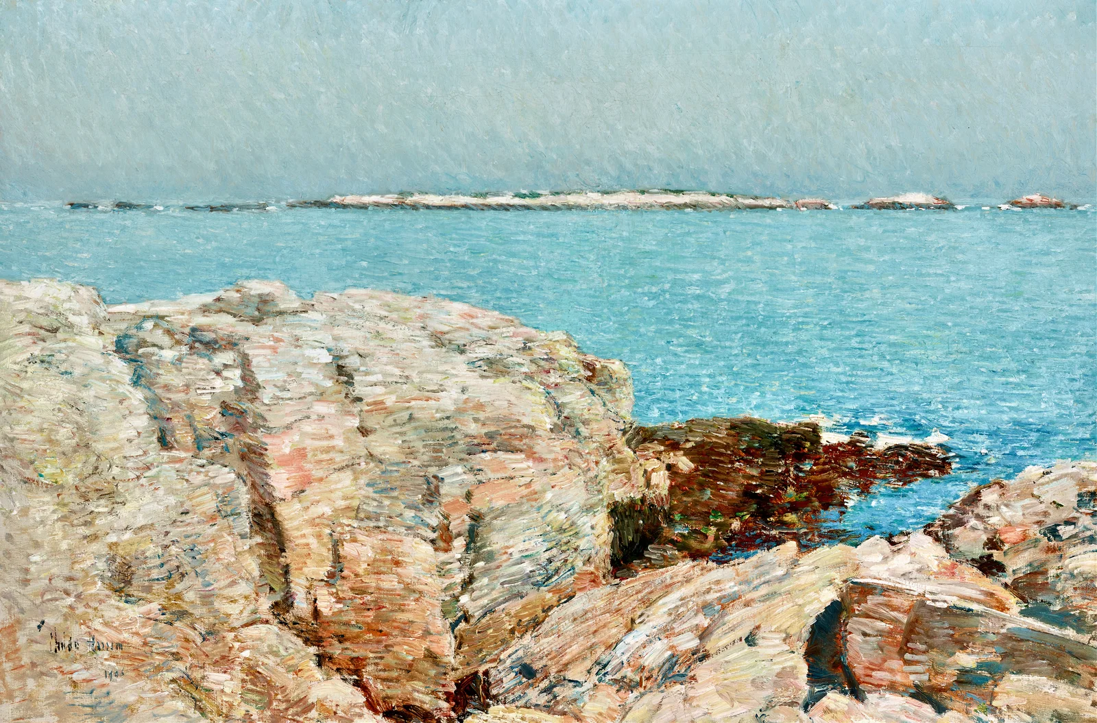 Duck Island av Childe Hassam