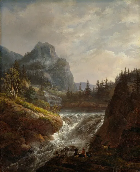 Norwegian Landscape av Johan Christian Dahl
