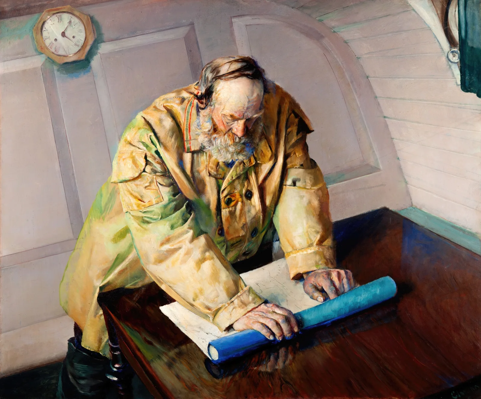 Difficult Waters av Christian Krohg