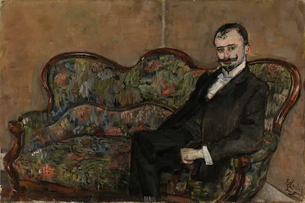 Portrait of Sigurd Bødtker av Christian Krohg