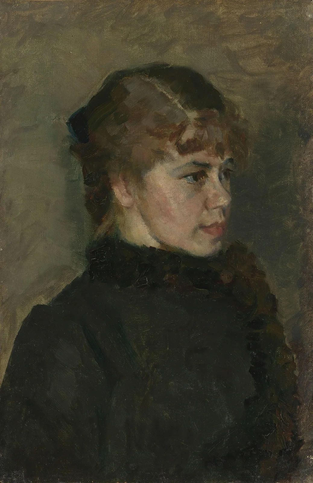 Young Lady av Christian Krohg