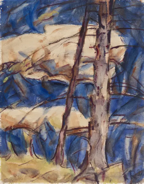 Bare Conifers av Christian Rohlfs