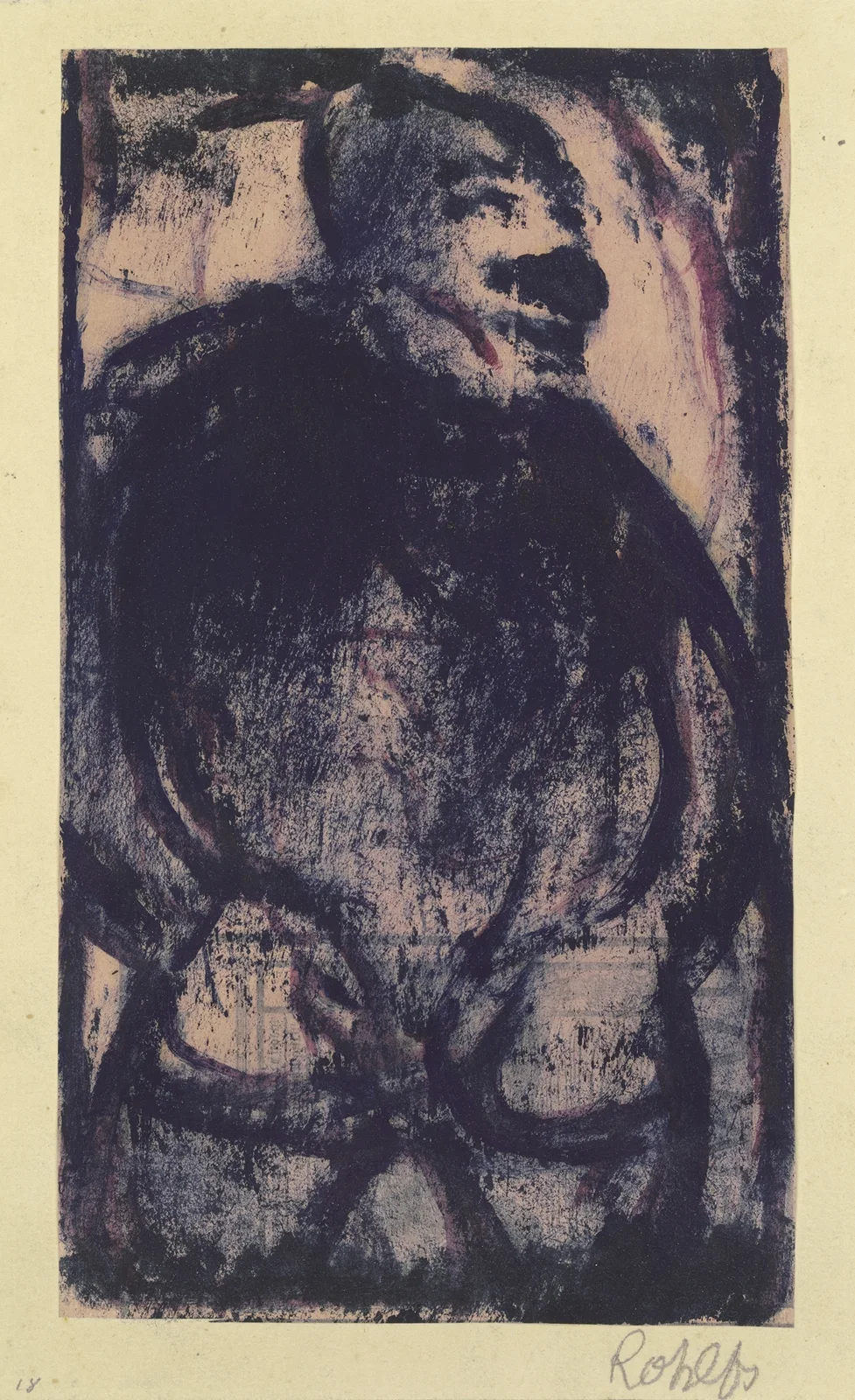 Standing man av Christian Rohlfs